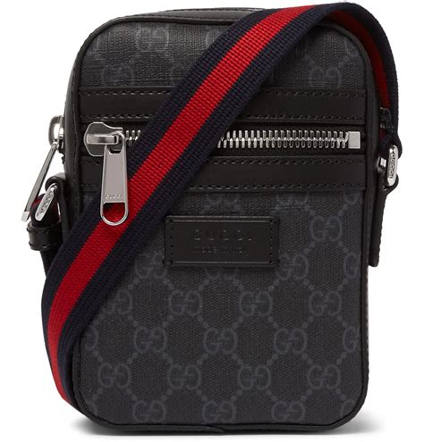 gucci men's gg messenger bag|gucci monogram messenger bag.